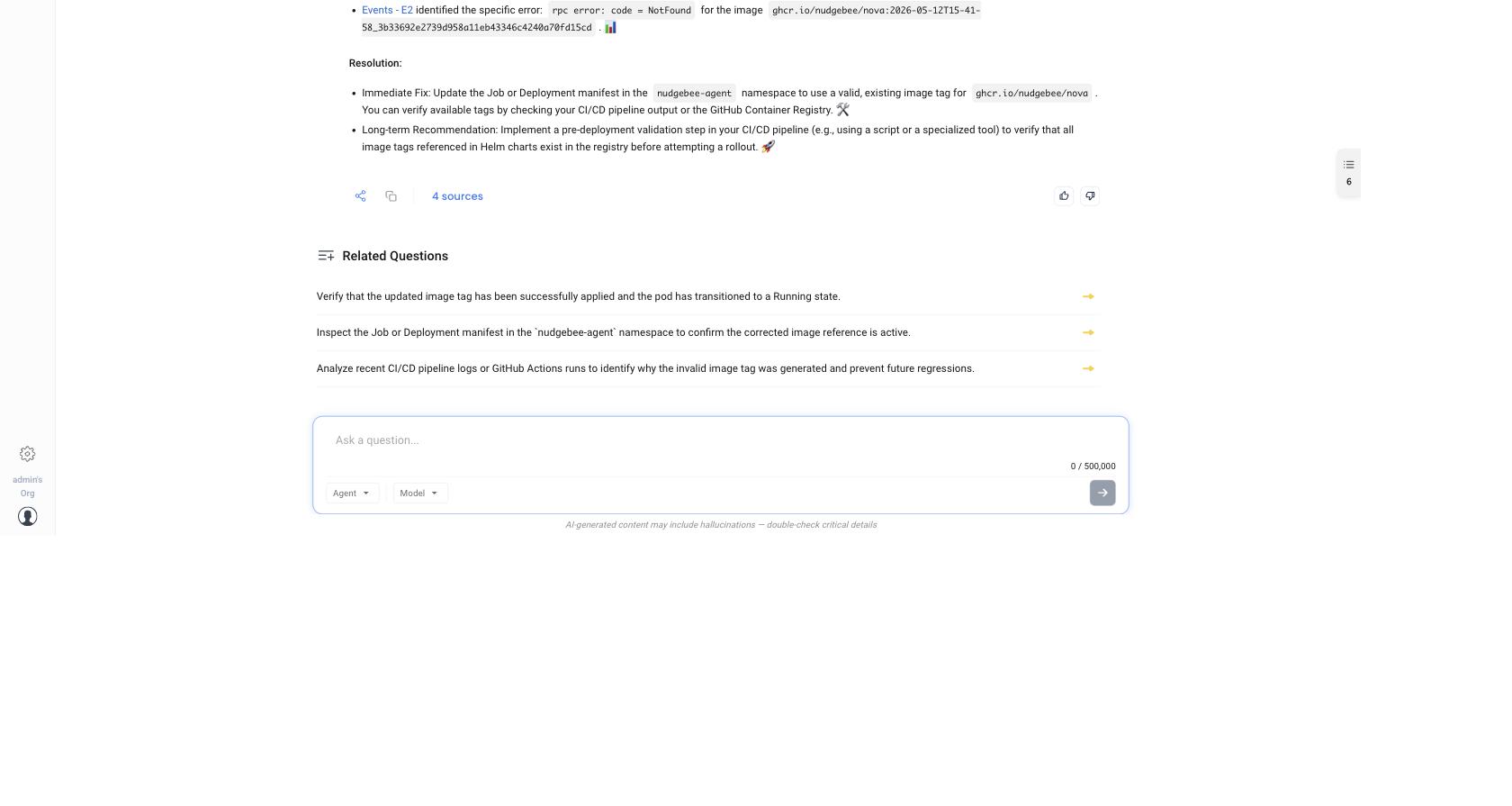 Related Questions - verify the fix, inspect the manifest, prevent the regression